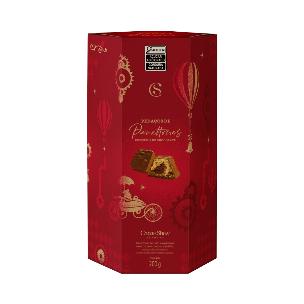 Pedaços de Panetones Sortidos 200g