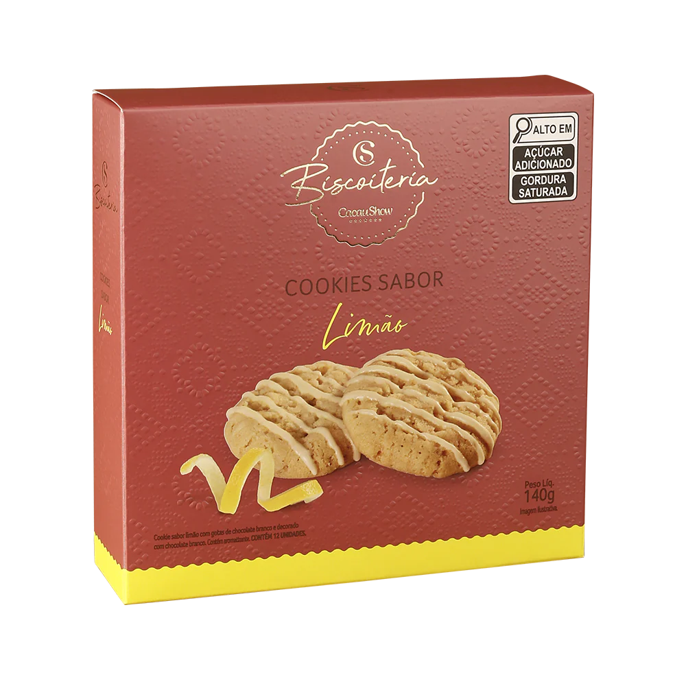 Cookies de Limão 140g