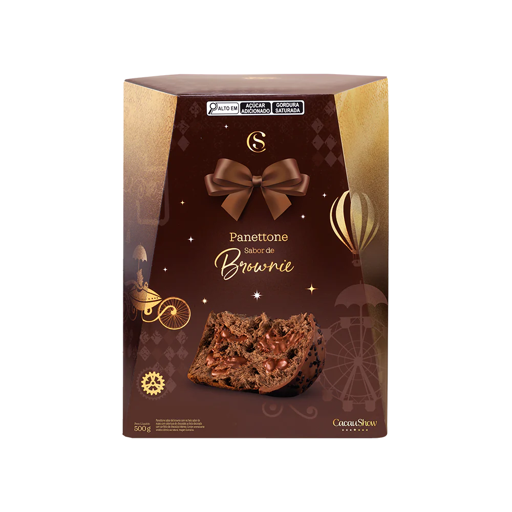 Panetone Brownie 500g