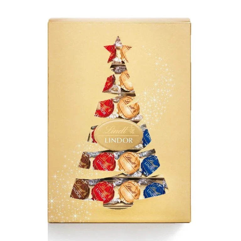 Caixa Árvore de Natal LINDOR Sortido 300g