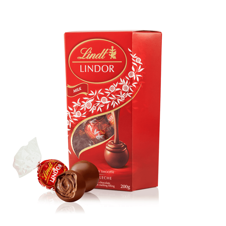 LINDOR Caixa de Trufas ao Leite 200g